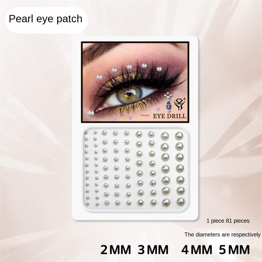 Decal Face Body Colored Rhinestone Festival Makeup Decor Temporary Tattoo Sticker Nail Art Charms