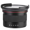 Hakeeta 58mm 0.35X Fisheye Lens, Super Wide Angle Lens for SLR Digital Cameras, Black