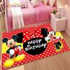 Kawaii Mickey Minie Mouse Caroon Cute Carpet for Living Room Bedroom Rugs Kitchen Door Un-slip Floor Mats Alfombra Birthday gift