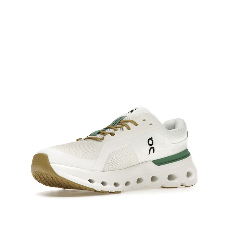 ON  Cloudrunner 2 Undyed Green Women Sneakers White 3WE10132404