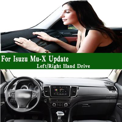 For Isuzu Mu-X Update Dashmat Dashboard Cover Trument Panel Sunscreen Ulation Pad Dash Mat Anti-Dirt Proof Ornaments