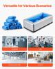 Shoe Cover Dispenser Fits Up to US 11 with 100 Disposable Plastic Covers