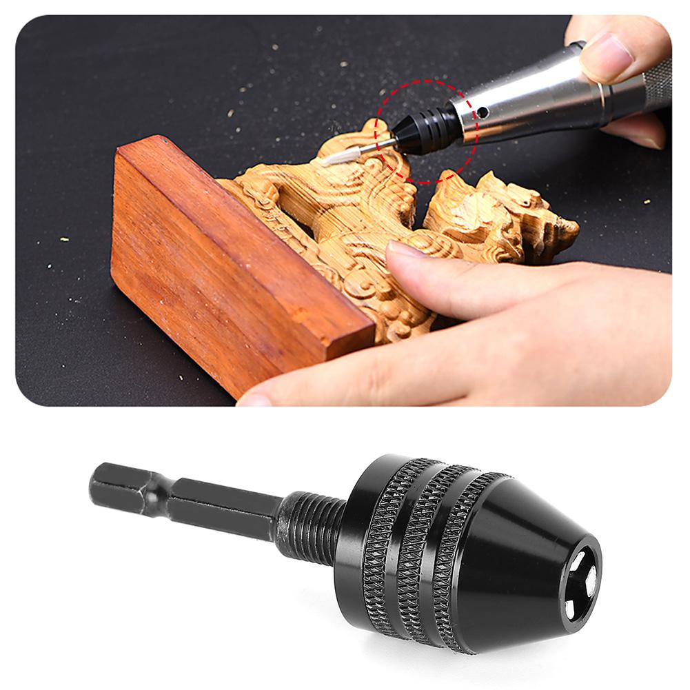 Grinder Chuck Accessory Short M8 X 0.75 Chuck Rod Set for 3Jaw   Drill Bit(Short Tail M8 X 0.75 Chuck Rod Set )