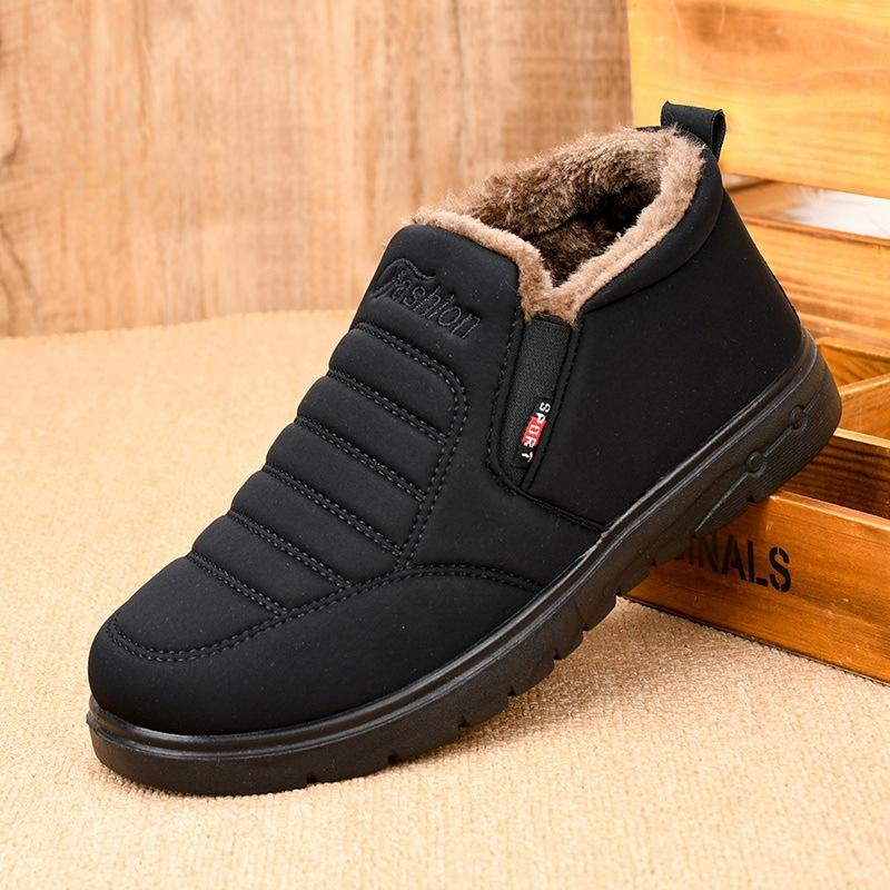 

Men S Boots Newestmen Snow Boots Waterproof Non-Slip Shoes For Men Casual Fashion Ankle Boots Male Winter Walking Unisex Shoe