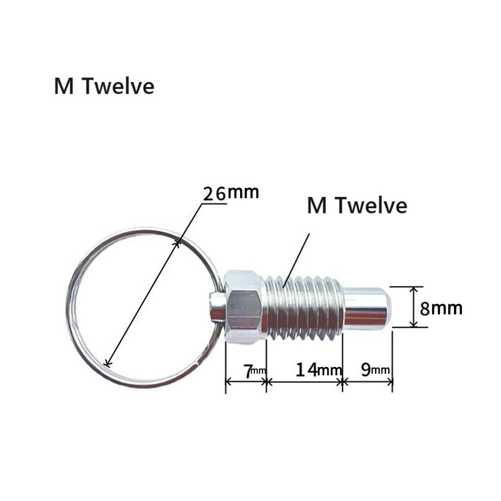 Retractable Spring Plungers Stainless Steel Plungers