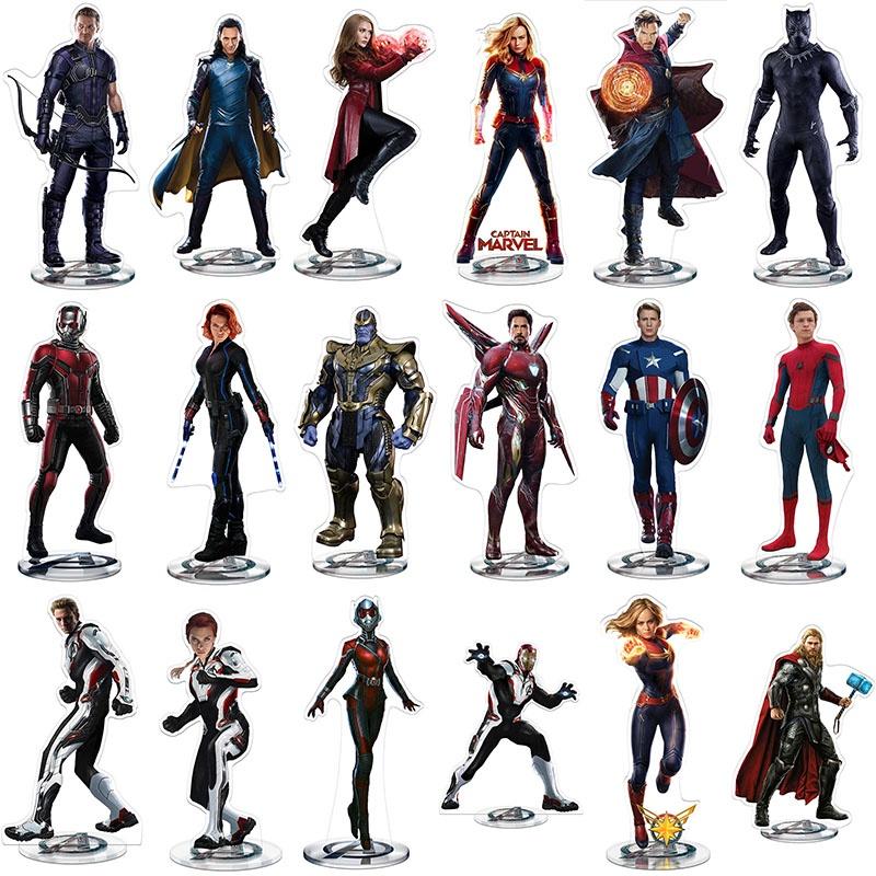 Elegant Avengers Ironman Loki Thanos Doctor Strange Black Panther Acrylic Stand Gift