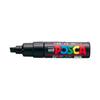 Mitsubishi Pencil Uni Pigment Bold Square Water-Based Marker, Posca, Tip, Black, PC8K.24