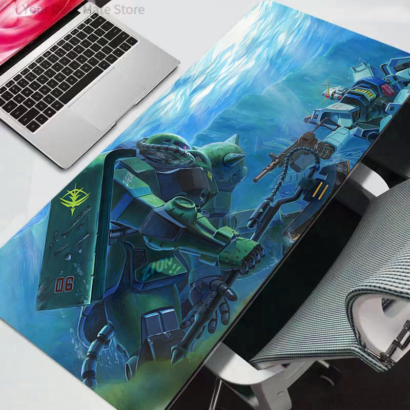 Mouse pad Computer Mobile Suit Gundam Laptop Anime Keyboard Mouse Mat Large Mousepad Keyboards Gamers Decoracion Desk Mat