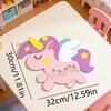 Custom Unicorn Wooden Name Sign Personalized 3D Letter Plaque Pastel Girls Bedroom Wall Decor Baby Shower Newborn Cute Nursery