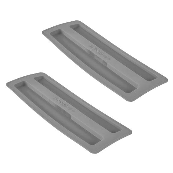 2 stk Silikon Brødrister Deksler Brød Maskin Deksel Vaskbart lokk Kjøkkenapparat Deksler for 2-Slice Brødrister Støvbeskyttelse Enkel håndtering