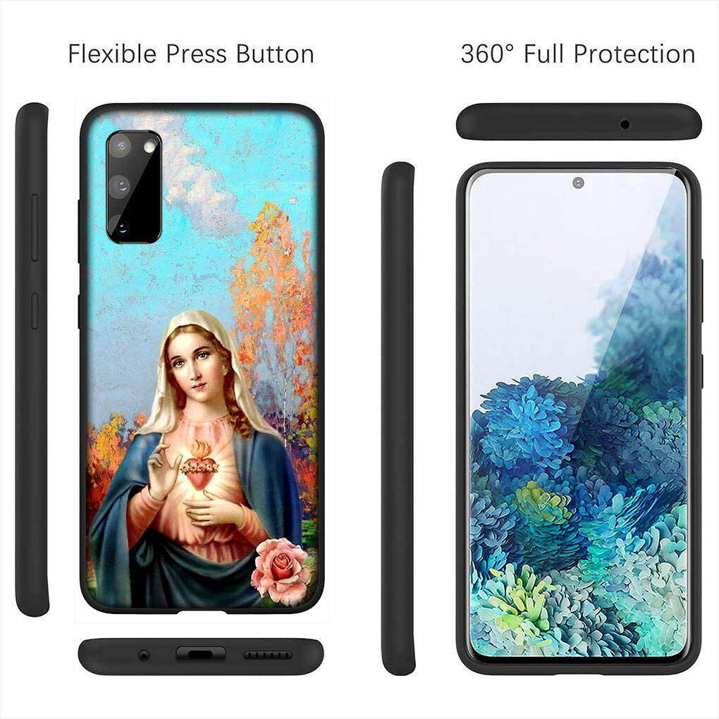 for iPhone 17 16 15 Xiaomi Poco F7 F8 X7 X6 C85 C75 C71 M8 Redmi Note 14 13 12 11 Pro Max 14C 13C A3 A4 Phone Case Wallpaper Virgen de Guadalupe Cover