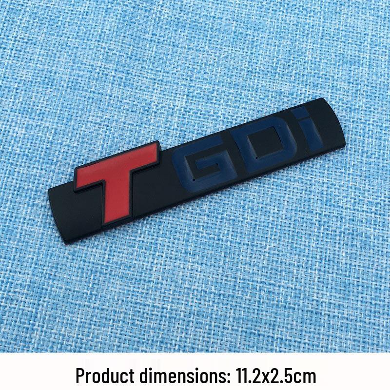 Geely Boyue/Emgrand/Borui Rear & Side TGDI V6 Logo Sticker Set