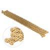 Bike Chain 10 Speed Half Hollow Variable Speed Chain Mountain Road Bike Replacement Chain Gold