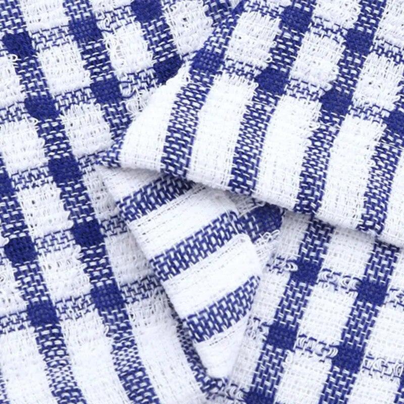 6PCS Cotton Kitchen Towels Absorbent Cleaning Dishwasher Towels Kitchen Cleaning Supplies