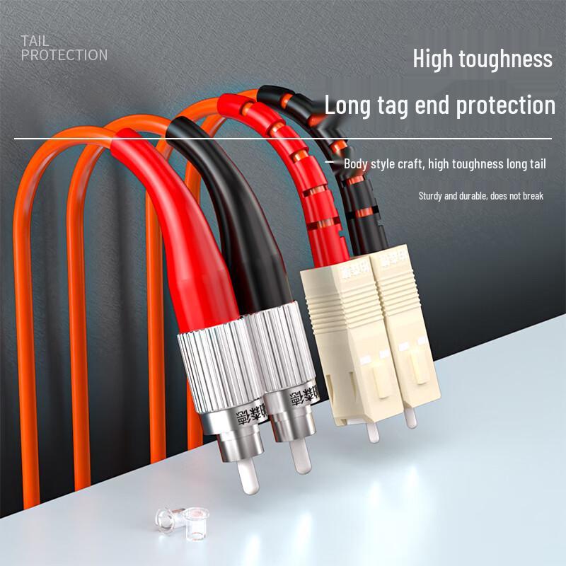 BOSENDE Telecom-Grade Multimode Duplex Fiber Optic Patch Cable