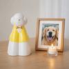 Moisture-proof Pet Memorial Urn Dog Shape Pet Ashes Storage Box Cat Funeral Urn Pet Supplies