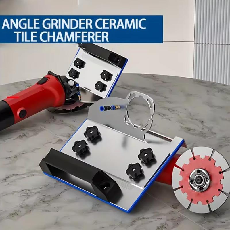 Stainless steel glass Cutter - Durable tile edge smooth, 45 degree chamfer tool for most Model 100 machines