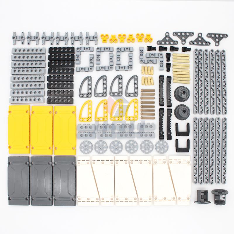 Moc Non-Toxic High-Tech Pin Conector Angrenaj Braț Ridicare Ax Panou Direcție Amortizor Acuator Liniar Kit Blocuri de Construcție Cărămizi Mindstorms
