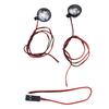 Remote Control Cars Spotlights with   Metal Mounts Round LED RC Car Lights