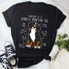 Berner Sennenhund Shirt Damen Unisex Lustiges Hundeliebhaber Geschenk Niedliches Berner T-Shirt Haustier-Tee Hundemama Papa Geschenk für Ihn Sie