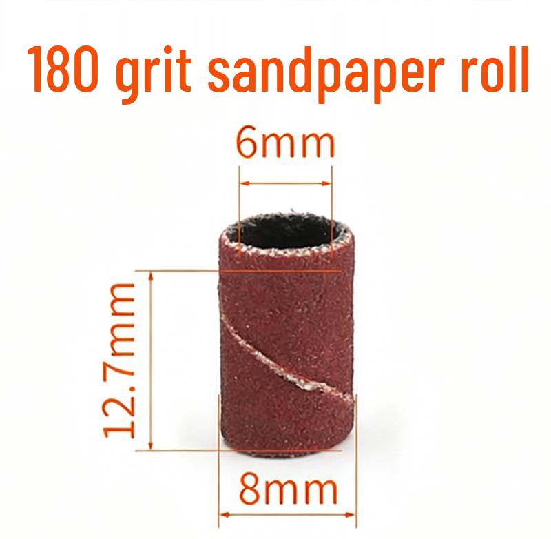 Sandpaper Ring Cloth Grinding Head for Woodworking and Carving Polishing