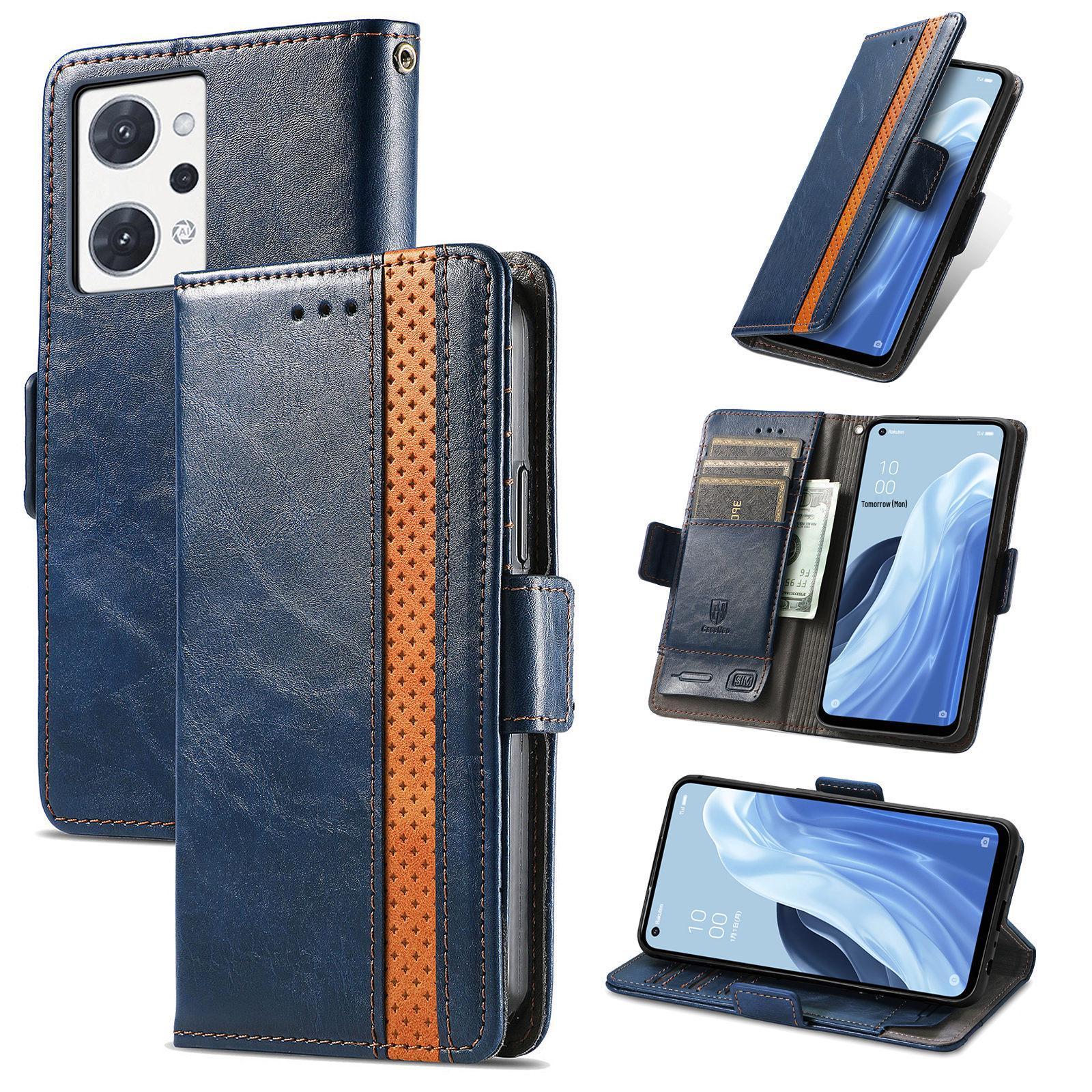 

Magnetic Flip Card Holder Case for OPPO Reno 7A Reno 7A (Japanese Version)