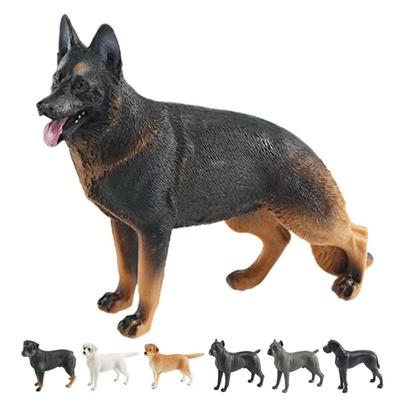 Labrador Rottweiler Dogs Animals Model Shepherd Dog Simulation Dog Statue  Home Decoration