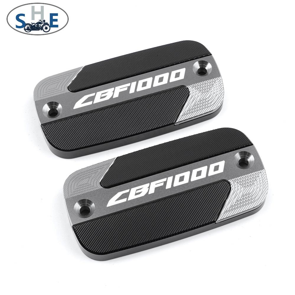 For Honda CBF1000 CBF1000F CBF1000FA Motorcycle CNC Aluminum Accessories Front Brake Fluid Reservoir Cover Cylinder Oil Tank Cap