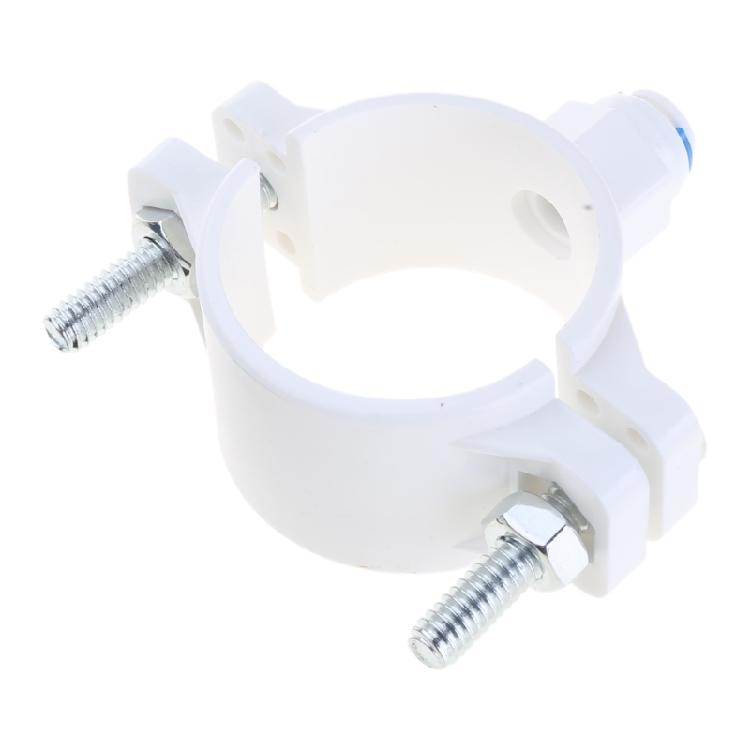 Durable & Anti-oxidant 40mm Drain Waste Water Pipe Clamp Saddle Clips 1/4" Hose