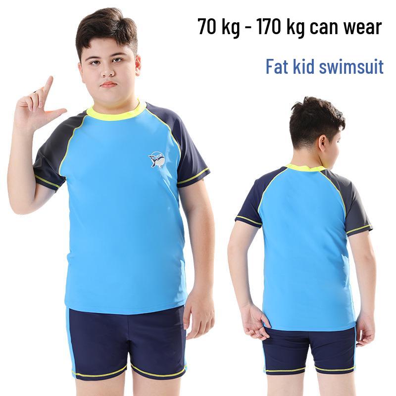 

Plus Size Boy s Split Swimsuit Set - Medium & Large 190