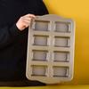 8-Cavity Mini Loaf Pans Carbon Steel Baking Mold Reusable Brownie Pan  Kitchen Accessories