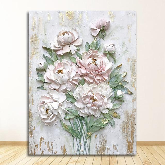 And Prints Wall Pictures For Living Room Decoration Art Scandinavian Home Decor Abstract Canvas Painting Wall Art Flower Posters