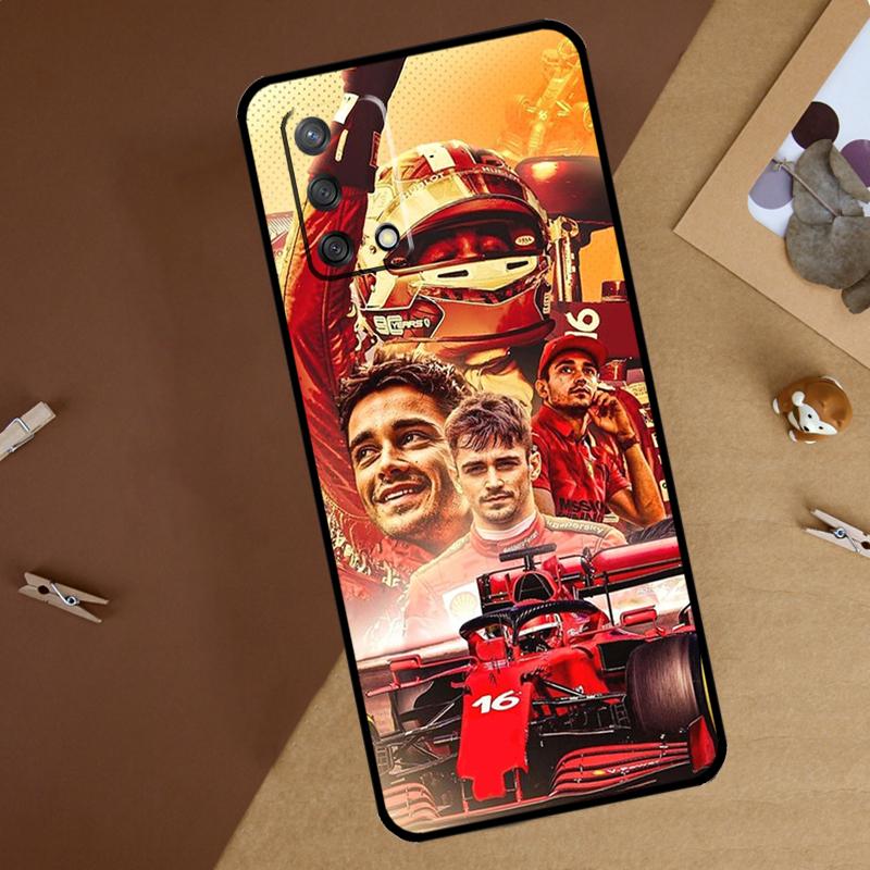 Formula 1 F1 Charles Leclerc Case For OPPO A16 A15 A5 A9 A31 A53 A52 A72 A83 A91 A93 A54 A74 A94 Find X3 X5 Pro Cover