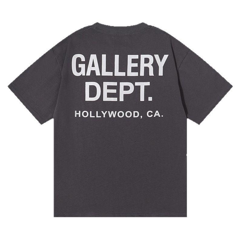 Unisex GALLERY DEP Classic Logo Slogan Tee - American Trendy Brand