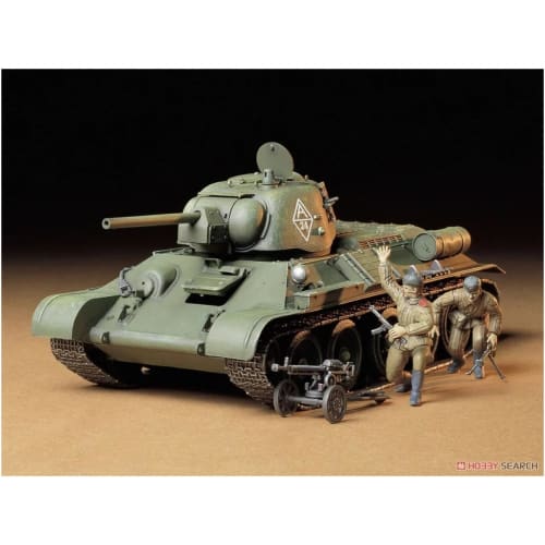 Tamiya 1/35 Military Miniature Series No. 149 Soviet Army T34/76 Tank 1943 Model Chelyabinsk Plastic Model 35149