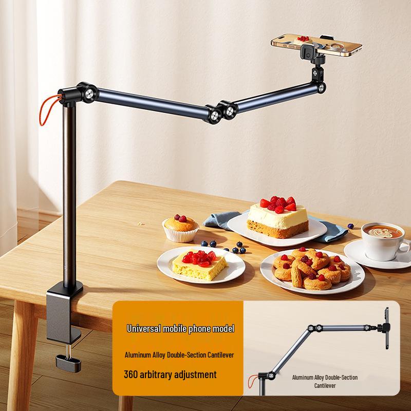 

360° Rotating Cantilever Tablet Stand for Desktop & Bedside
