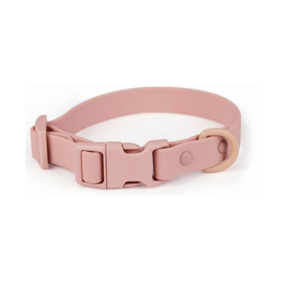 Adjustable Waterproof Dog Collar Elastic Webbing Safety Buckle Chain Fashion Pet Collar  Walking