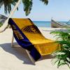 Boca Print Strandtuch, Großes Weiches Schnelltrocknendes Handtuch für Strand Camping Schwimmen