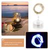 6Pcs Waterproof Submersible String Lights LED Diving Lamp 20 Light 2 Meter Copper Wire Silver Plated for Night Party Wedding