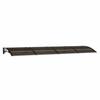Door Awning - Exclusive House - Black - 350 X 100 Cm - Polycarbonate/Aluminum