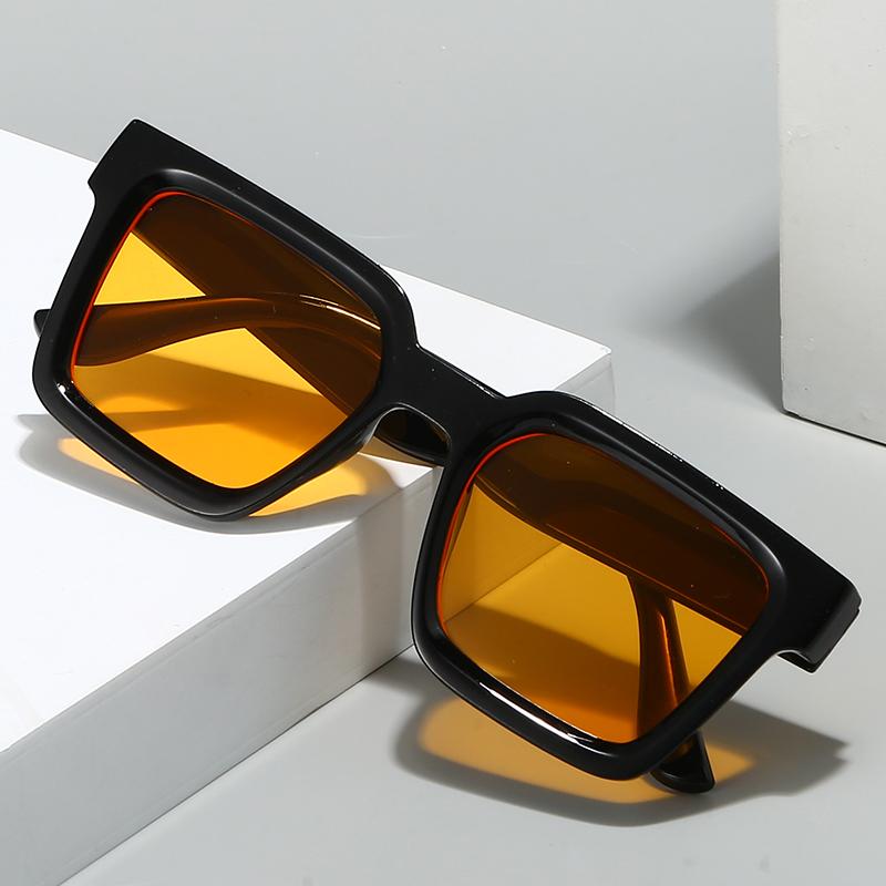Vintage Classic Square Sun Glasses Women Men Simple Fashion Brand Sunglasses Leisure Driving Female Male Eyeglasses