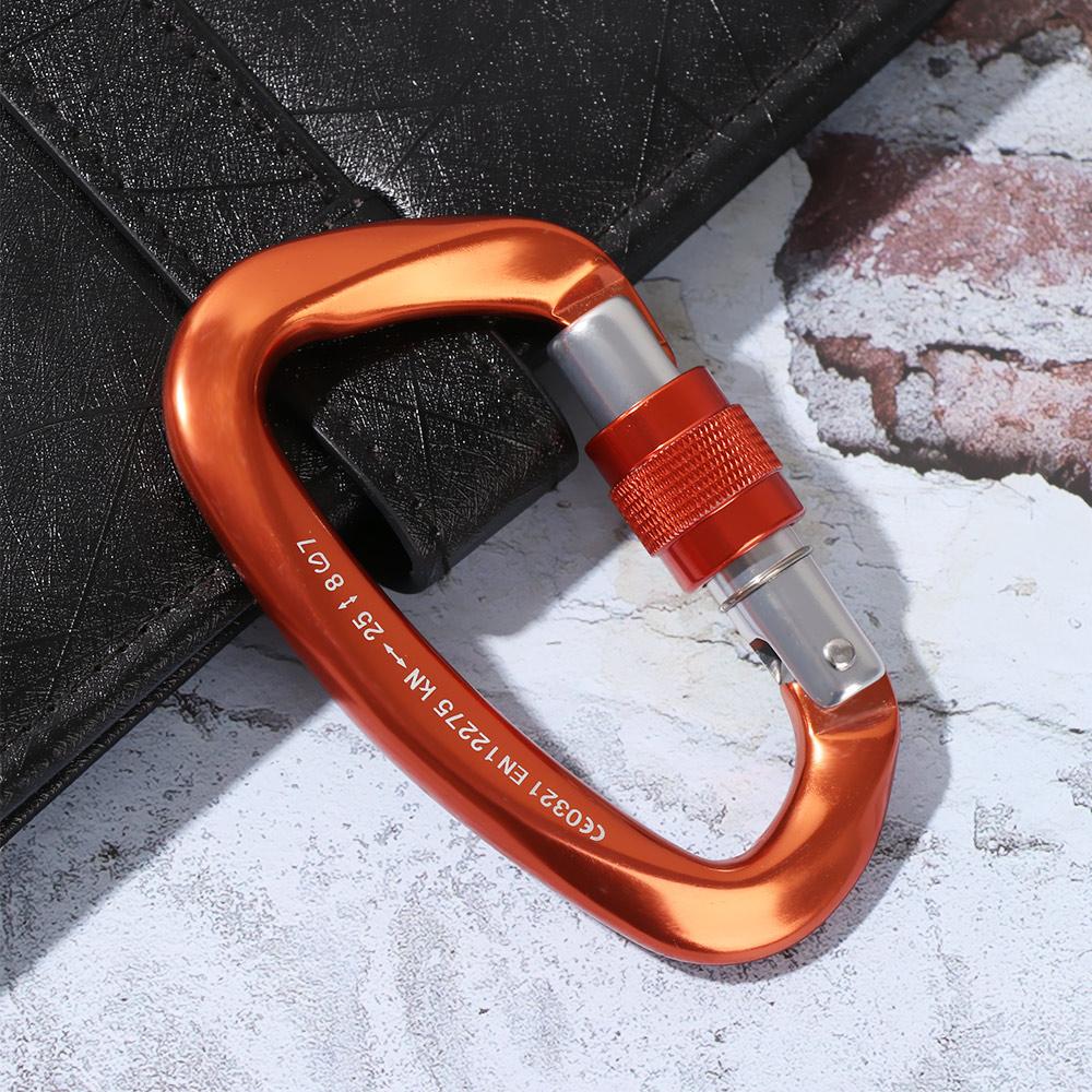 Klettern Schlüsselhaken Professionelle Karabiner Bergsteigen Schutzausrüstung Sicherheit Master Lock