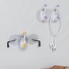Wall Mounted Clothes Hooks Self Adhesive Sticky Hooks Creative Mushroom Hooks  Bathroom