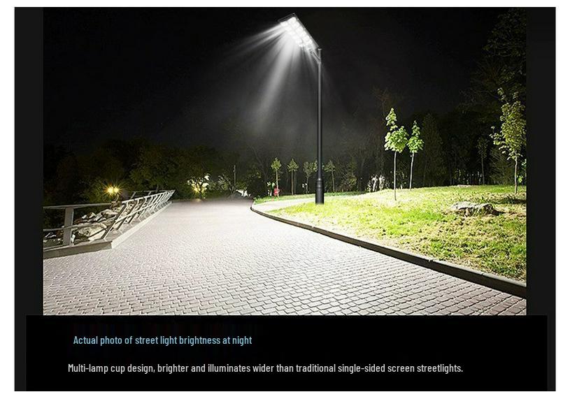 Remote-Control Solar Street & Garden Light with Motion Sensor