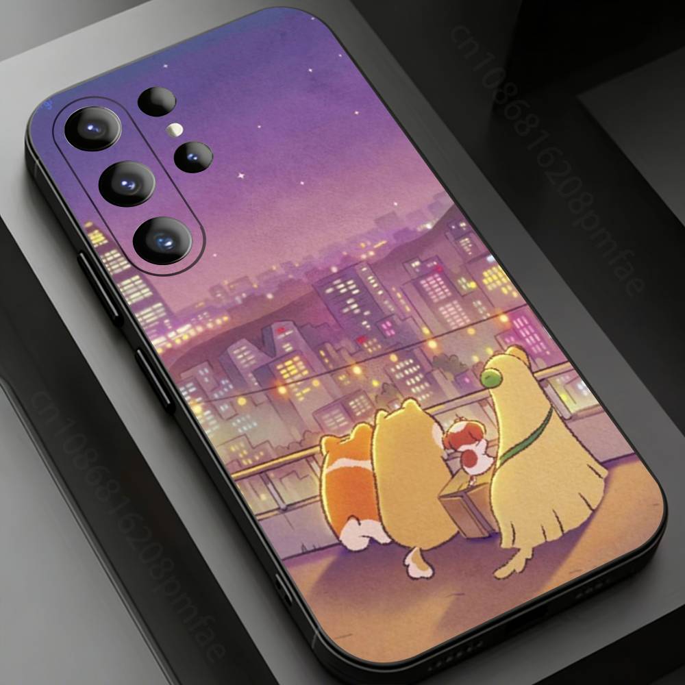 

Dog Healing Corgi Series Phone Case For Samsung Galaxy S26,25,24,23,22,21,20Plus Ultra Samsung S26Plus