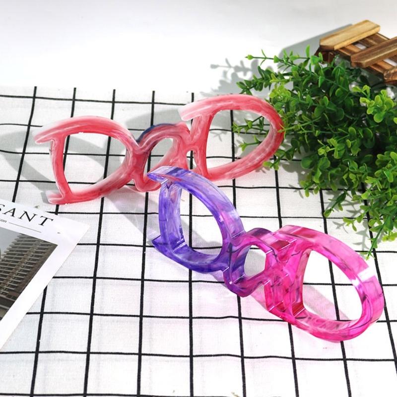 Dad Letter Silicone Mold  Crystal Epoxy Resin Mould Keychain Pendant Jewelry Making Tools Fathers Day Gift Home Decor