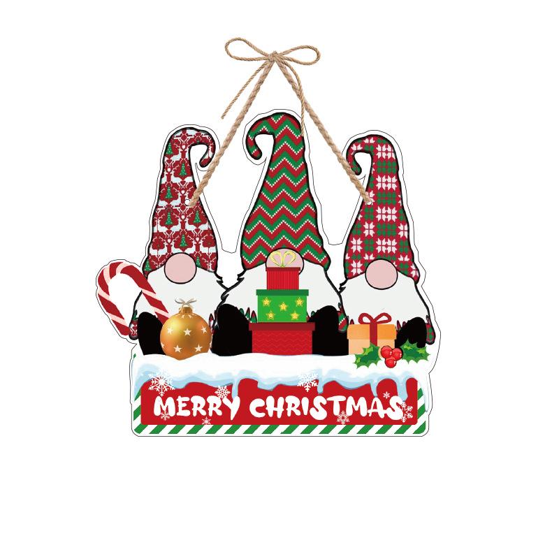 New Christmas Door Hanging Scene & Atmosphere Pendant