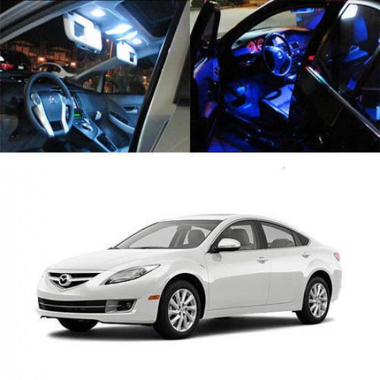 5 x 5050 SMD Full LED Interior Lights Package For 2009-2013 Mazda6 Mazdaspeed6