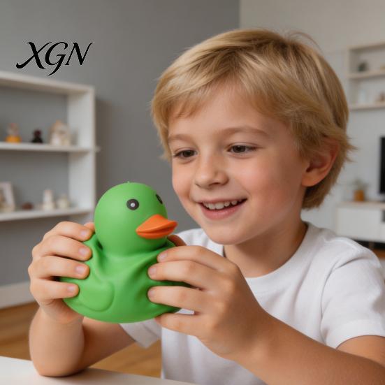 Angstlinderndes Spielzeug Große Ente Stressabbau Langsam aufsteigender Weicher TPR Knetball für Erwachsene Kinder Sensorische Figur