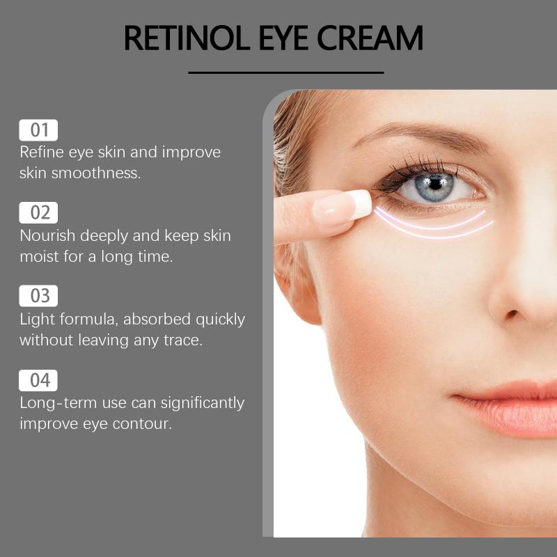 

Eye Bag Removal Cream Collagen Removal Wrinkles Firming Skin Fade Fine Lines Brighten Dark Circle Anti Puffiness
